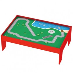 Masuta mare de joaca pentru trenulete din  lemn